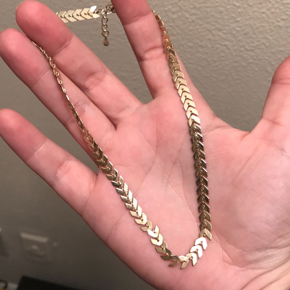 Fishbone Choker- WORN ONCE